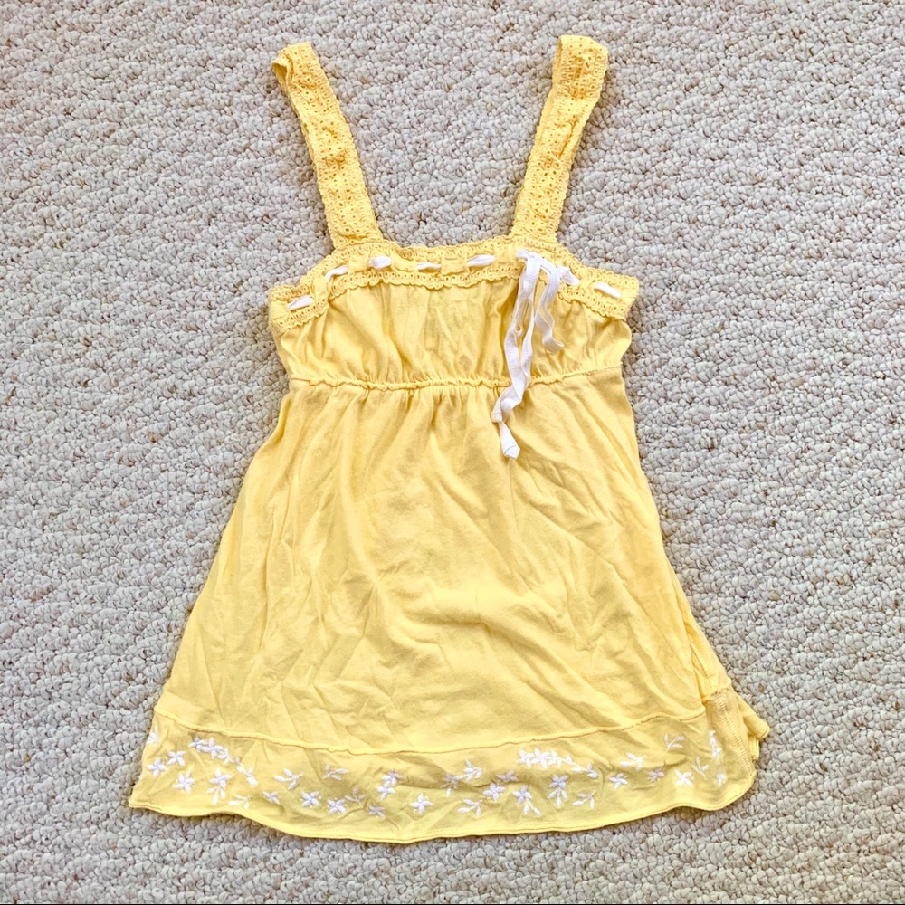 Abercrombie & Fitch Babydoll Eyelet Tank T… - Picture 6 of 8